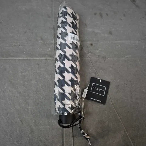 ELLIE BEAUMONT LONDON BLACK DOGTOOTH CHECK