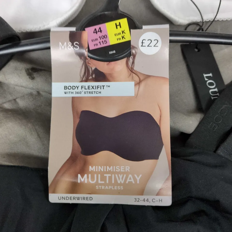 ASSORTED WOMEN'S LINGERIE BUNDLE – BRAS, BRALETTES & UNDERWEAR (M&S, LOUNGE, COS)