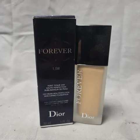 DIOR FOREVER FOUNDATION – SHADE 1.5W WARM, 30 ML, BOXED