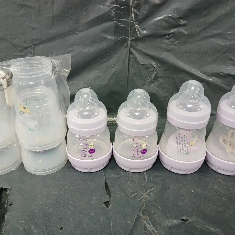 MAM EASY START ANTI-COLIC BABY BOTTLE SET SMALL- LILAC