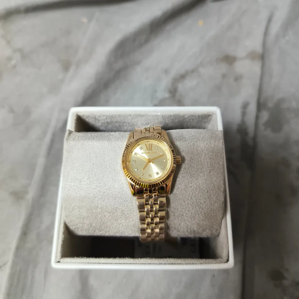 MICHAEL KORS GOLD-TONE LADIES' WRISTWATCH