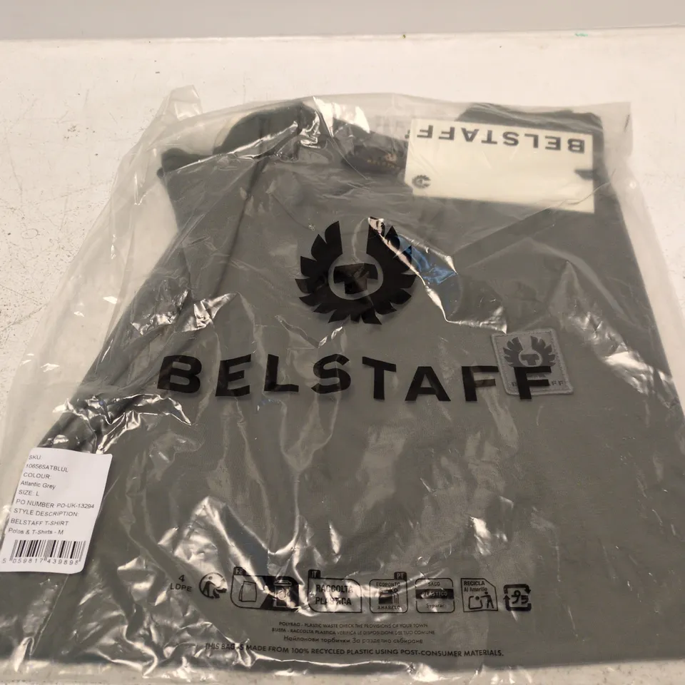 BELSTAFF T-SHIRT – ATLANTIC GREY, UK SIZE L