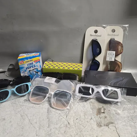 APPROXIMATELY 20 ASSORTED PESCRIPTION GLASSES/SUNGLASSES IN VARIOUS DESIGNS