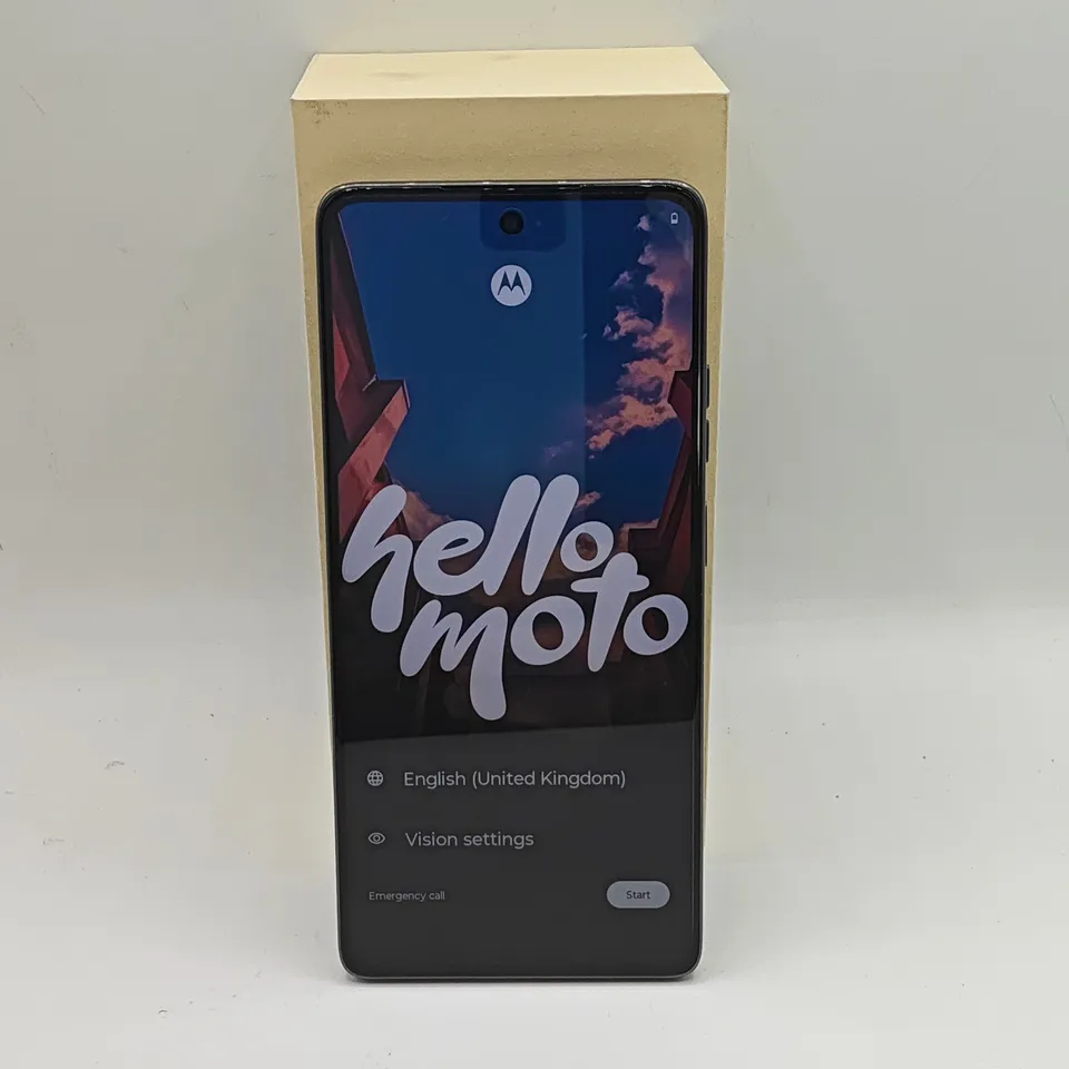 BOXED MOTOROLA G75 5G 8+128GB IN CHARCOAL GREY - MC434