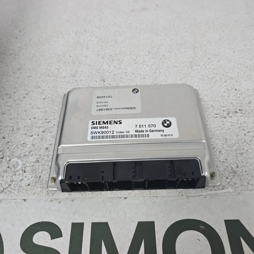 BMW DME MS43 ENGINE CONTROL MODULE (SIEMENS) – MADE IN GERMANY