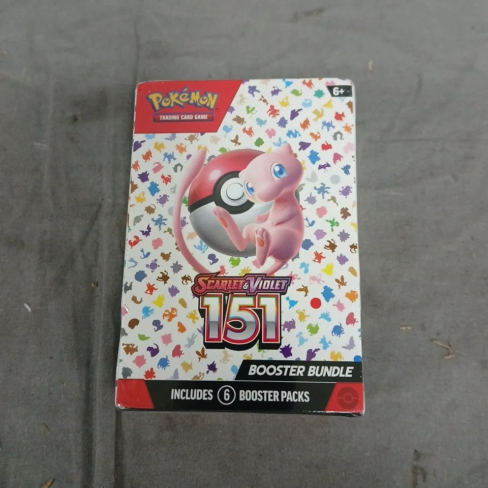 SEALED POKÉMON SCARLET & VIOLET 151 BOOSTER BUNDLE – INCLUDES 6 BOOSTER PACKS