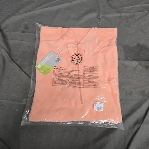 BAGGED CAMBER WOMEN'S FLEECE – CORAL, SIZE S/P