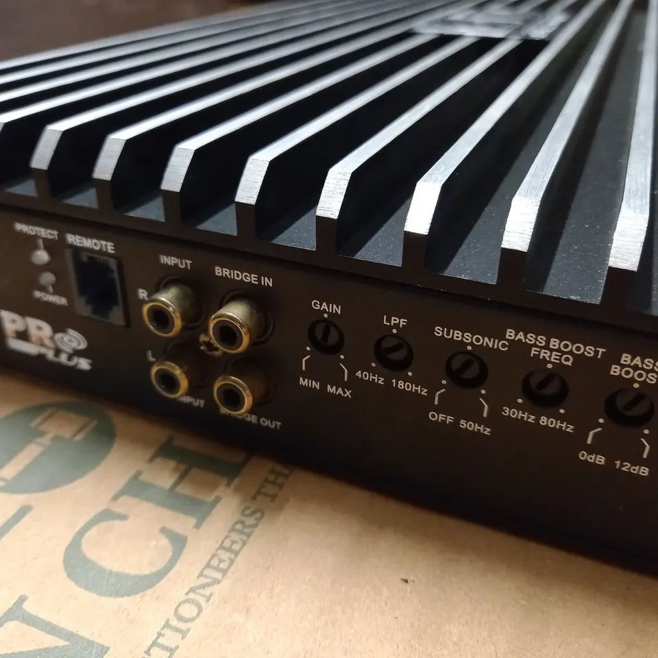 PRO PLUS AQ-8050.1 8000 WATTS MAX POWER AMPLIFIER