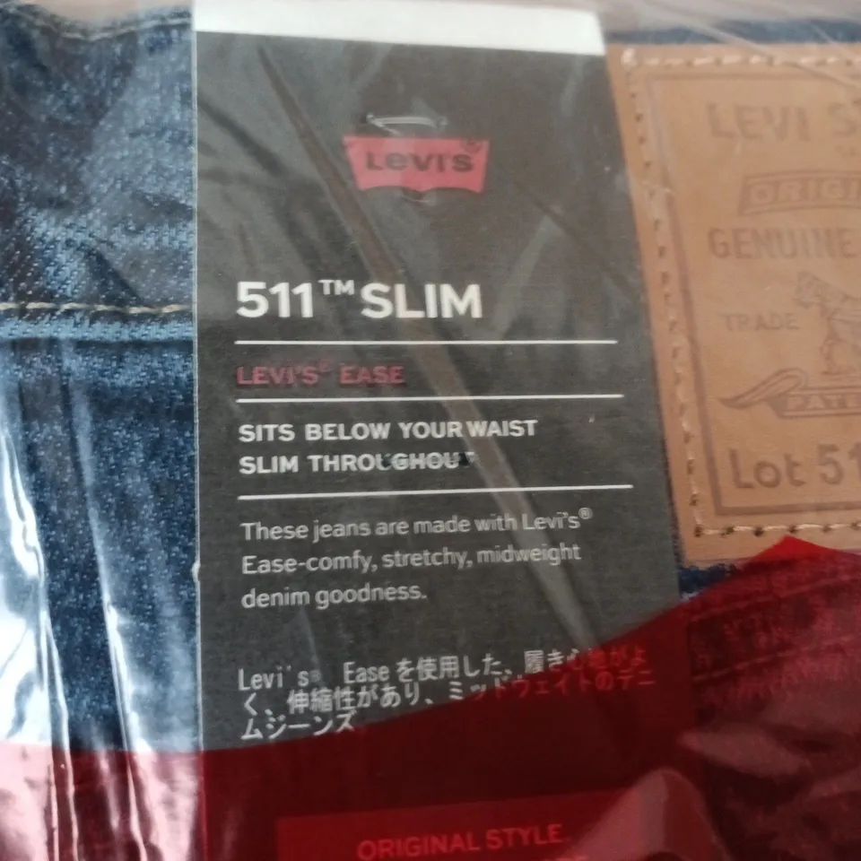 Levi's 511 Slim Jeans – Blue Denim (Men's)