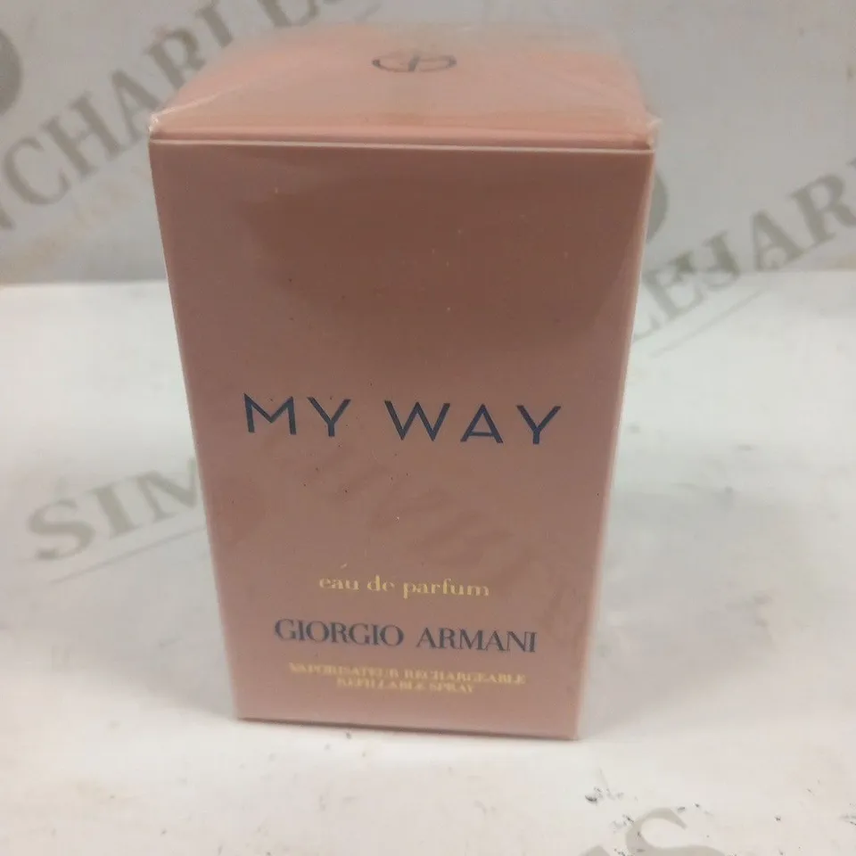 BOXED AND SEALED GIORGIO ARMANI MY WAY EAU DE PARFUM 30ML 
