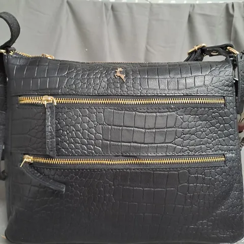 ASHWOOD LUXURY LEATHER BLACK HAND BAG