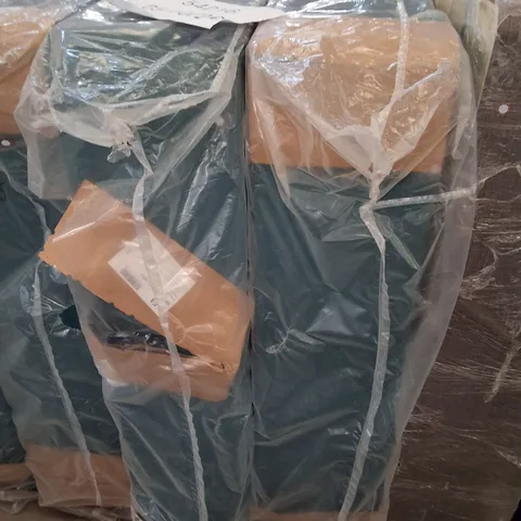 150CM 2 DRAWER VELVET PEACOCK DIVAN BASE (2 PARTS)