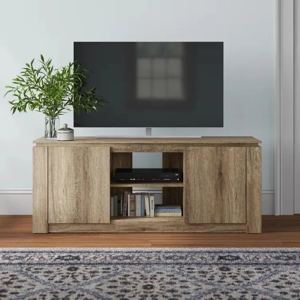 BOXED ALFRED TV STAND FOR TV'S UP TO 65"