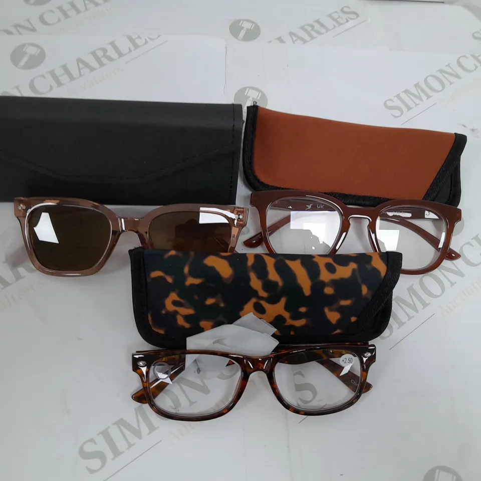 HUMMINGBIRD SUNGLASSE AND READING GLASSES 