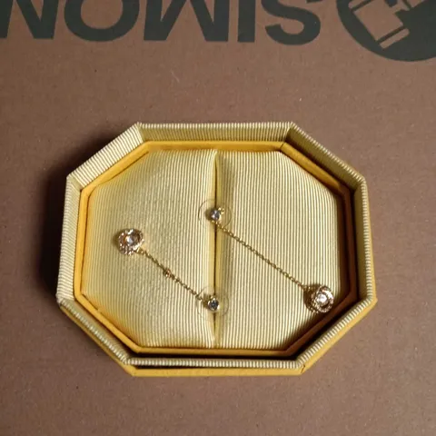 SWAROVSKI CRYSTAL DROP EARRINGS 