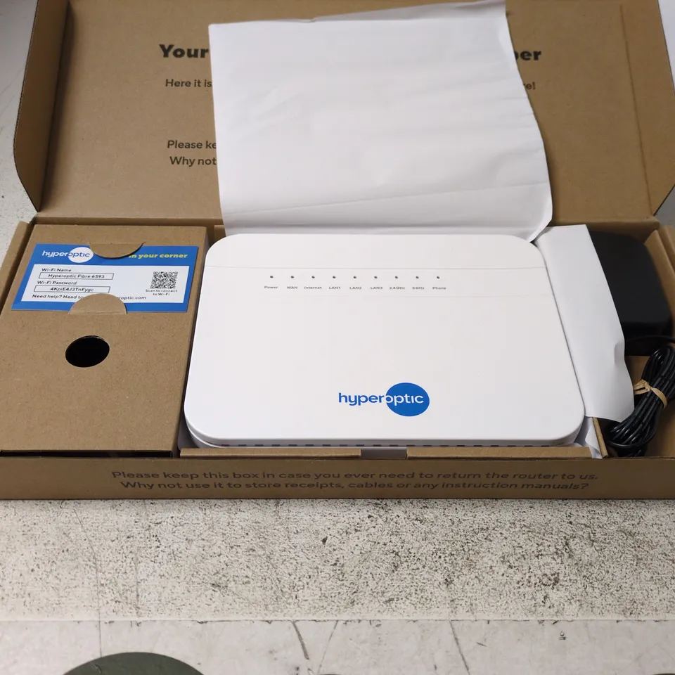 HYPEROPTIC HYPERHUB ROUTER EX3501 – BOXED