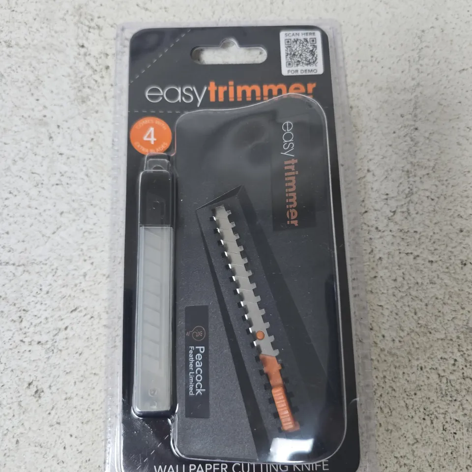 EASYTRIMMER WALLPAPER CUTTING KNIFE – BLISTER PACK