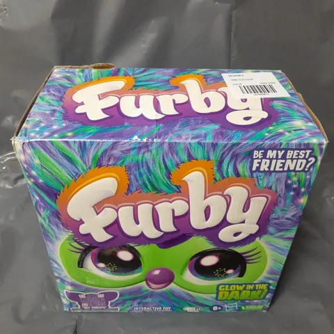 BOXED FURBY GALAXY GLOW-IN-THE-DARK INTERACTIVE TOY