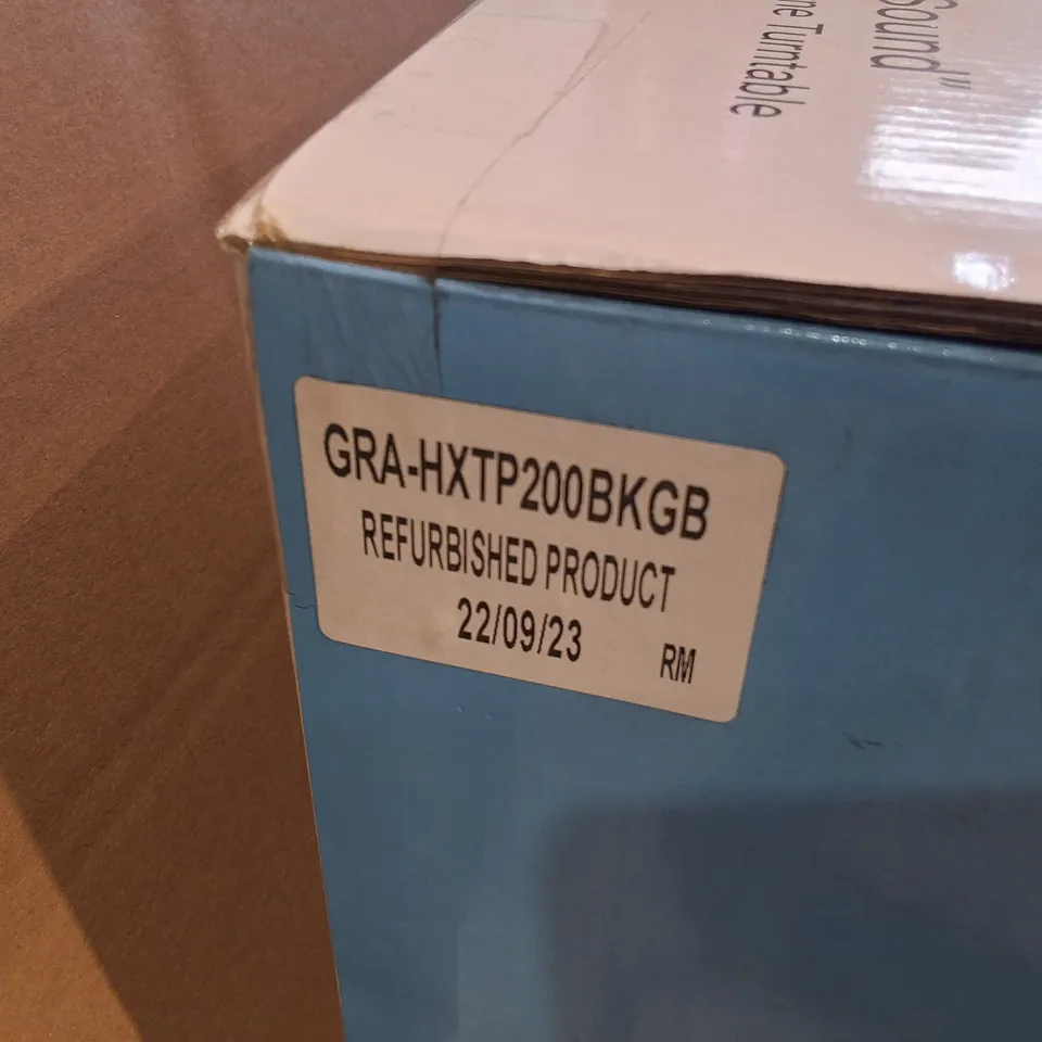 BOXED JAM SOUND ALL-IN-ONE TURNTABLE