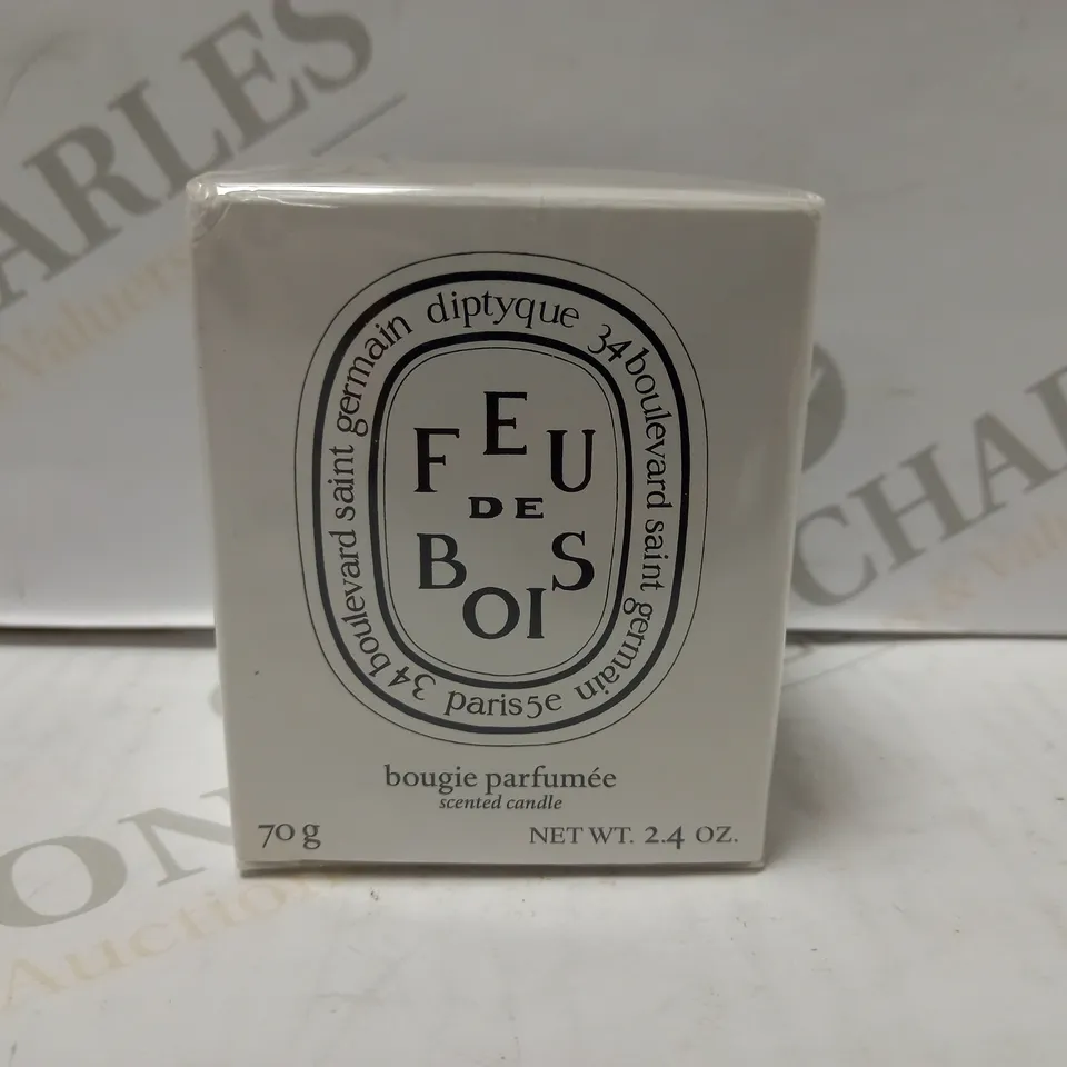 DIPTYQUE FEU DE BOIS 34 BOUGIE PARFUMEE SCENTED CANDLE 