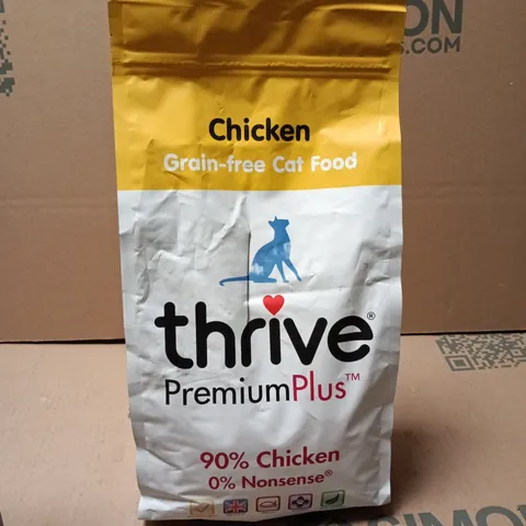 THRIVE PREMIUM PLUS GRAIN-FREE CHICKEN CAT FOOD – 90% CHICKEN 1.5KG