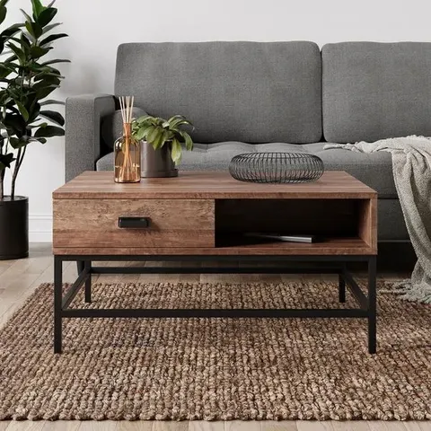 BOXED DUNELM FULTON LIFT UP COFFEE TABLE PINE (1 BOX)
