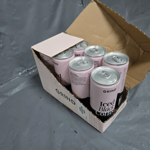 8 GRIND ICED BLACK COFFEES 250ML