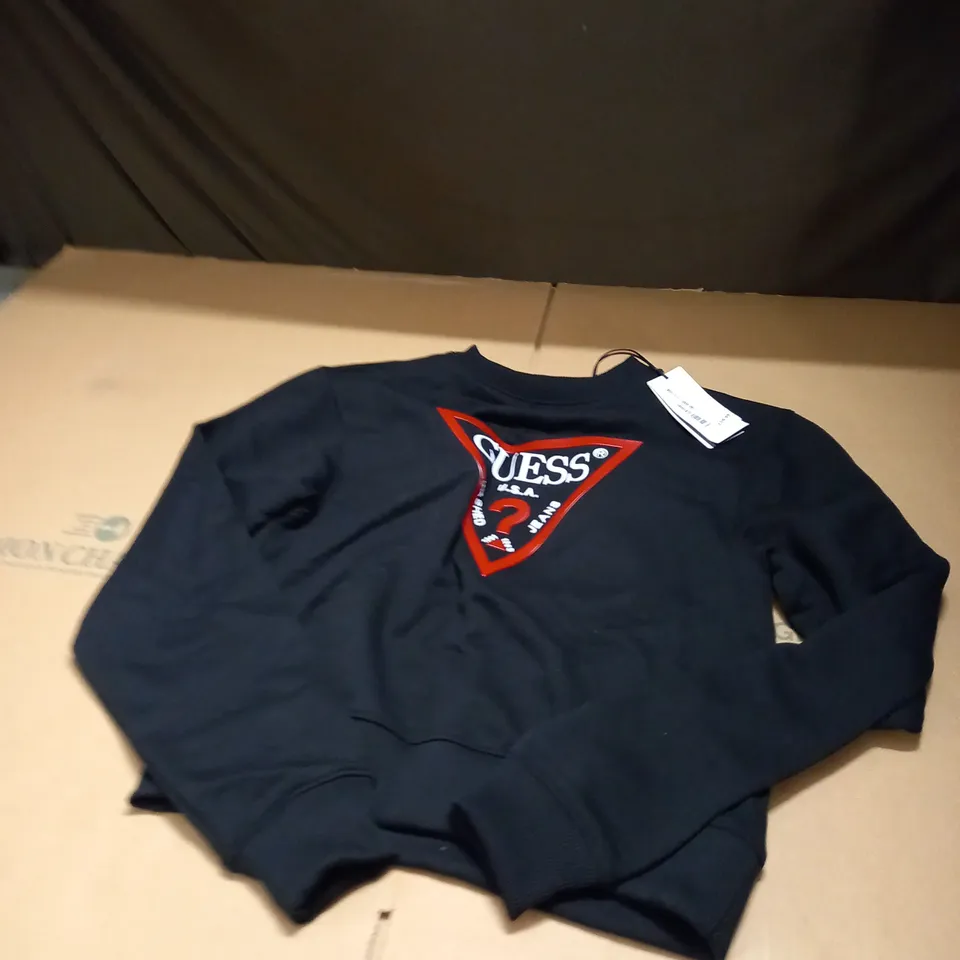 GUESS TEE CORE PRINT JUMPER SIZE SMALL