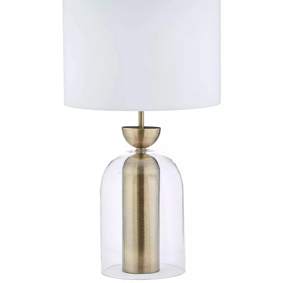 BOXED CECILIA TABLE LAMP - GLASS - COLLECTION ONLY