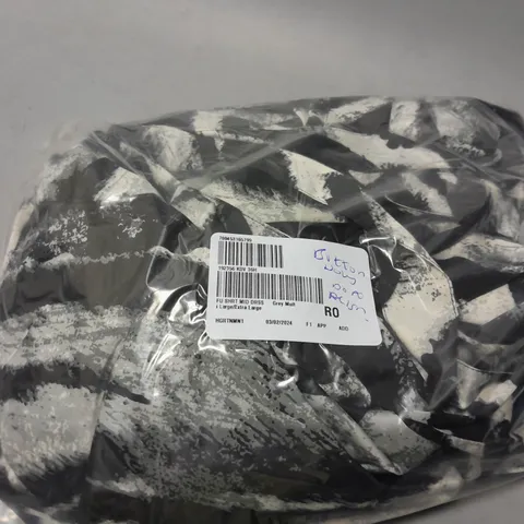 FRANK USHER PRINTED SHIRT MIDI DRESS SIZE L/XL