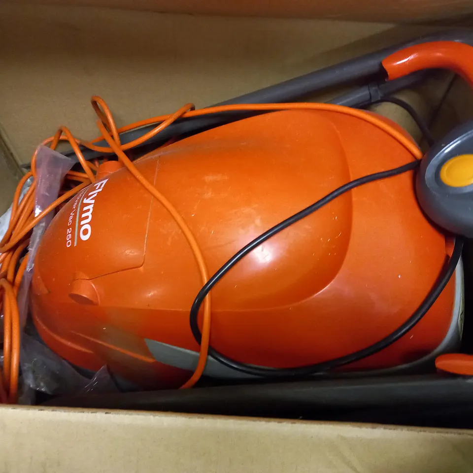 FLYMO HOVER VAC 250 ELECTRIC HOVER COLLECT LAWNMOWER