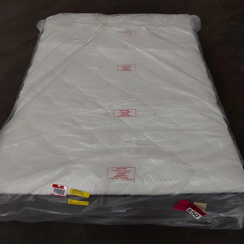 QUALITY BAGGED POCKET SPRUNG 4'6" DOUBLE MATTRESS 