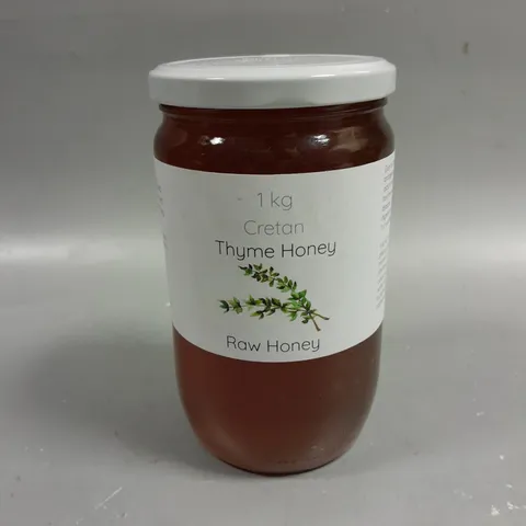 SEALED CRETAN TYME RAW HONEY - 1KG