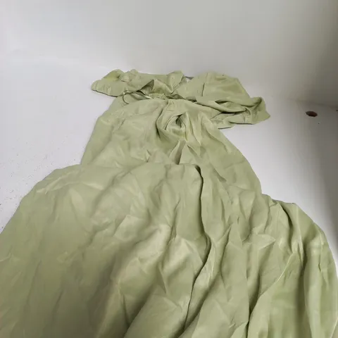 MAIDS TO MEASURE SATIN DRESS – UK 18