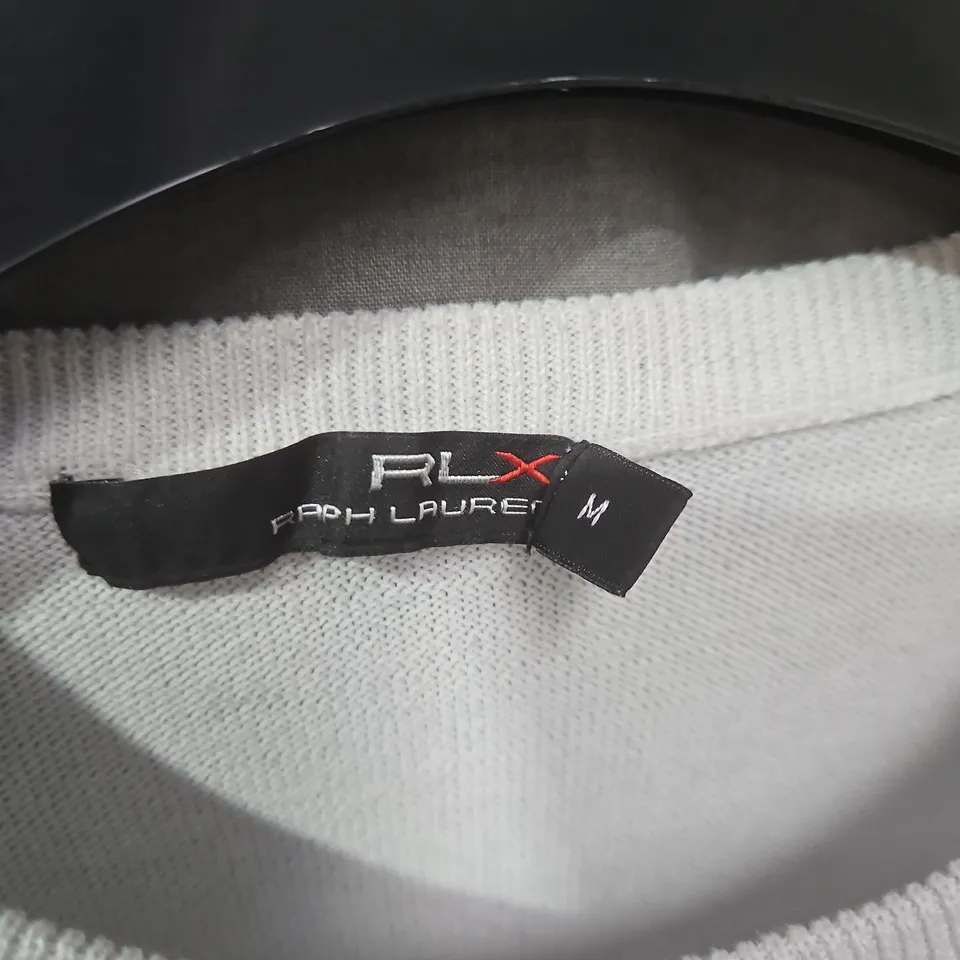 RALPH LAUREN RLX COLOUR-BLOCK KNIT JUMPER – MEN'S, SIZE M