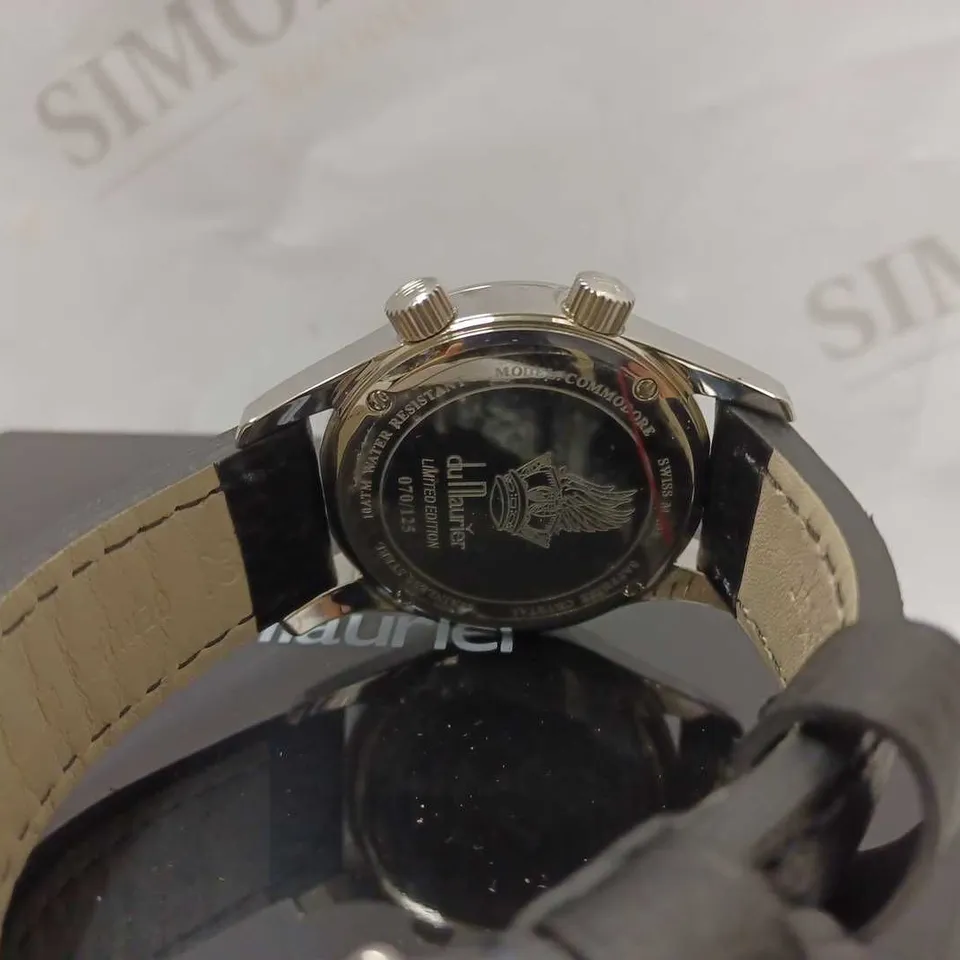 DU MAURIER COMMODORE 41MM MENS WATCH SWISS MADE LIMITED EDITION 70/125