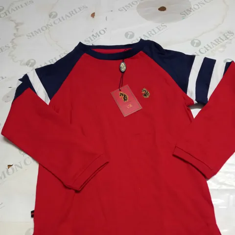 LUKE 1977 LONG SLEEVED SHIRT SIZE 4-5 YRS