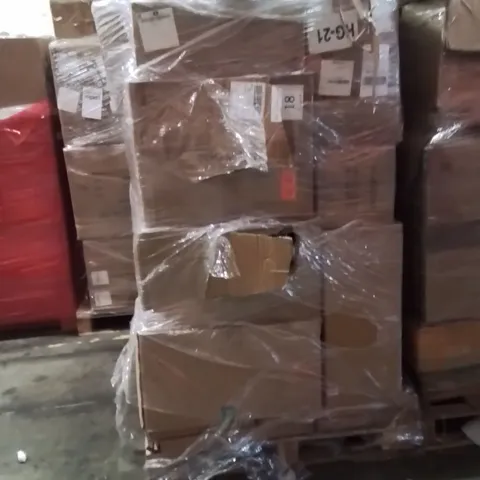 PALLET OF ASSORTED HOUSEHOLD GOODS AND PRODUCTS TO INCLUDE;MULTI TOOL SCREWDRIVER,COAT,JACKET 