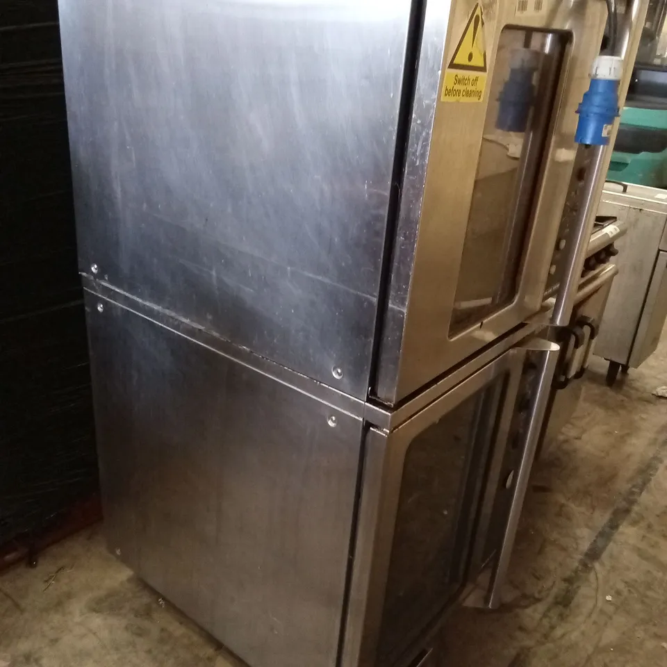 BLUE SEAL MOBILE 2 STACK COMMERCIAL OVENS 