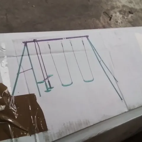 BOXED PLUM SWING SET 