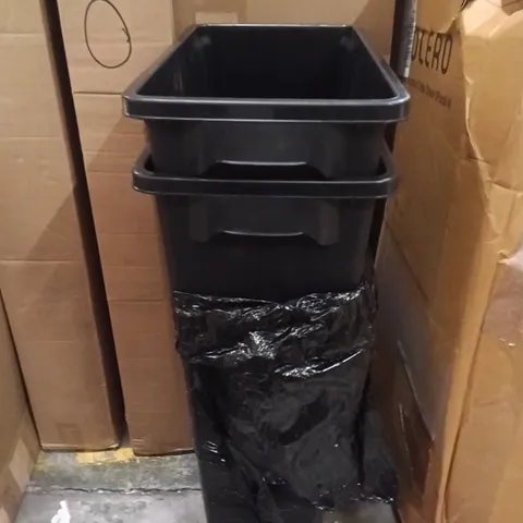 2 MEDIUM SIZED BOTTLE SKIP