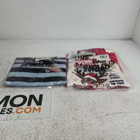 BOX OF APPROXIMATELY 25 ASSORTED CLOTHING ITEMS TO INCLUDE RILEY SWEATER 3-6 MONTHS ETC