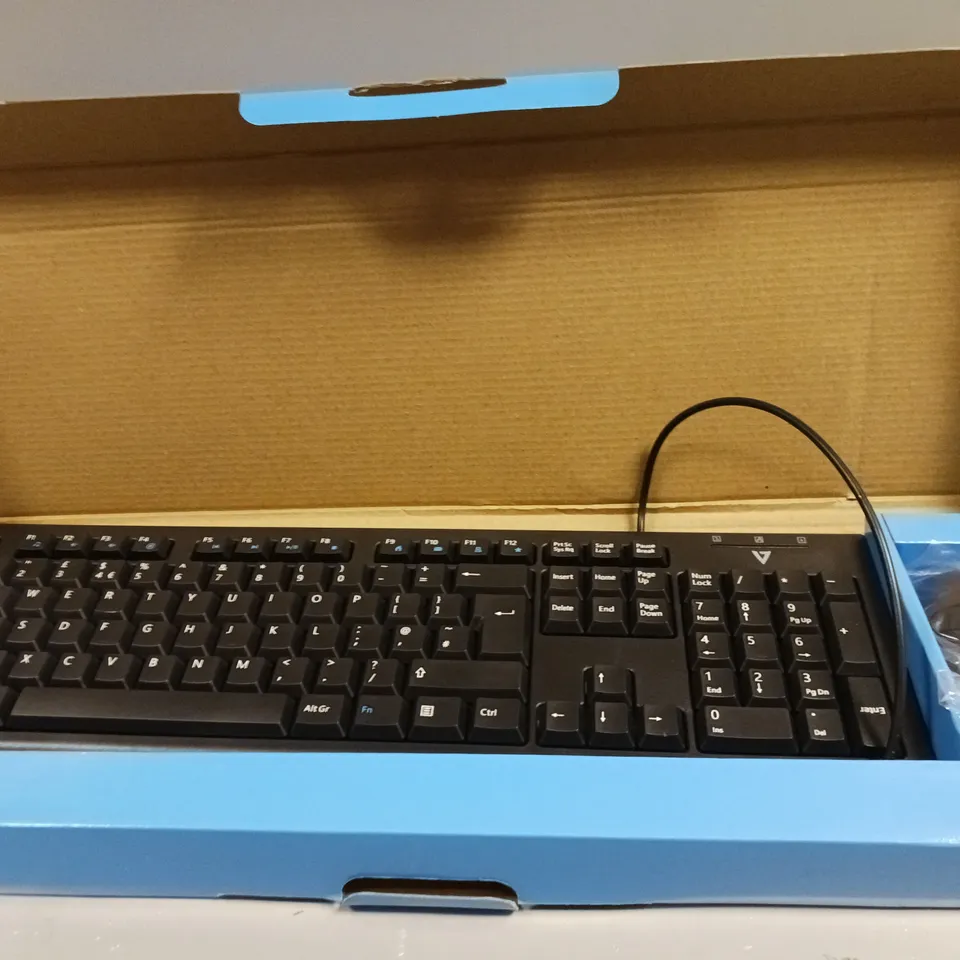 BOXED SEVEN USB/PS2 WIRED KEYBOARD & MOUSE COMBO 