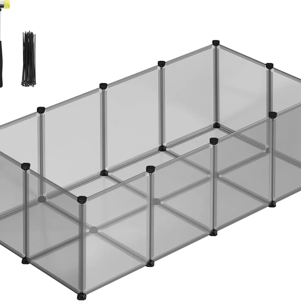 BOXED SONGMICS PET PLAYPEN WITH FLOOR