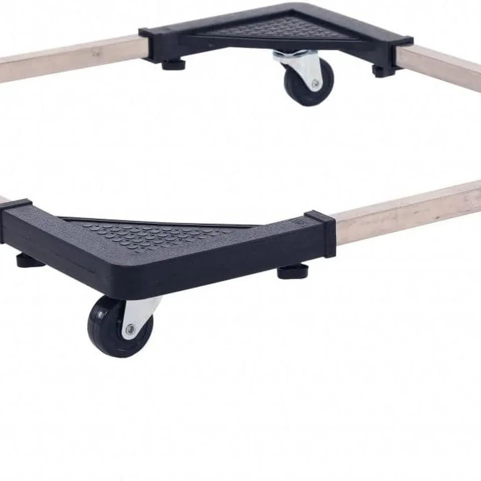 BOXED ADJUSTABLE APPLIANCE FRIDGE FREEZER MOVER TROLLEY DOLLY WASHING MACHINE BASE