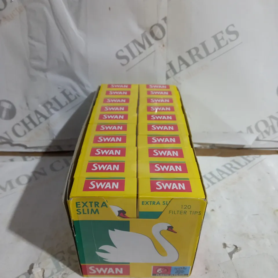 BOXED SWAN 120 FILTER TIPS 