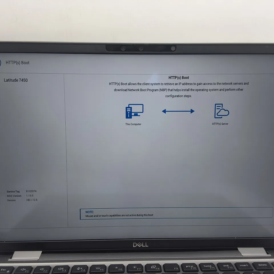 UNBOXED DELL LATITUDE 7450 INTEL VPRO LAPTOP IN SILVER - P174G