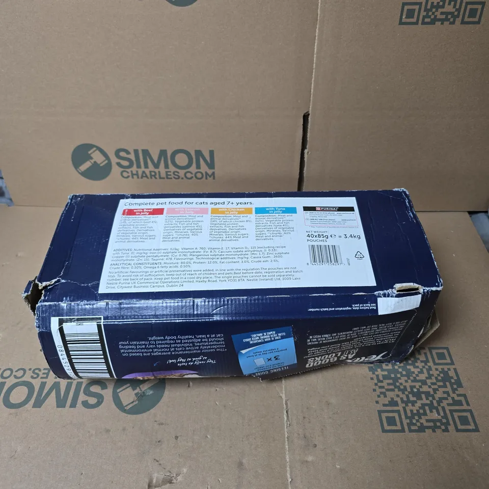 PURINA FELIX 40 POUCH JUMBO PACK MIX SELECTION IN JELLY FOR CATS