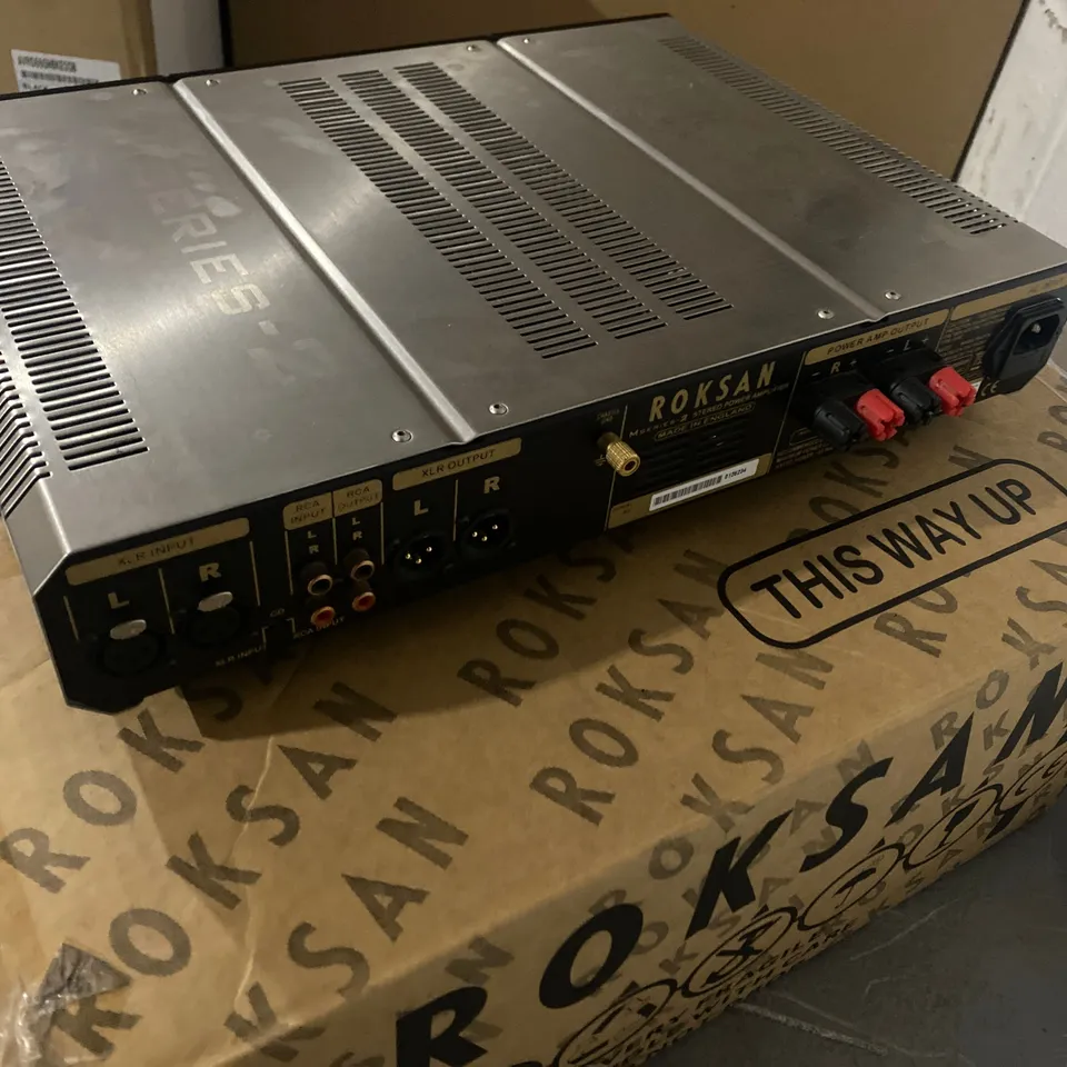 BOXED ROKSAN MSERIES-2 STEREO POWERED AMPLIFIER