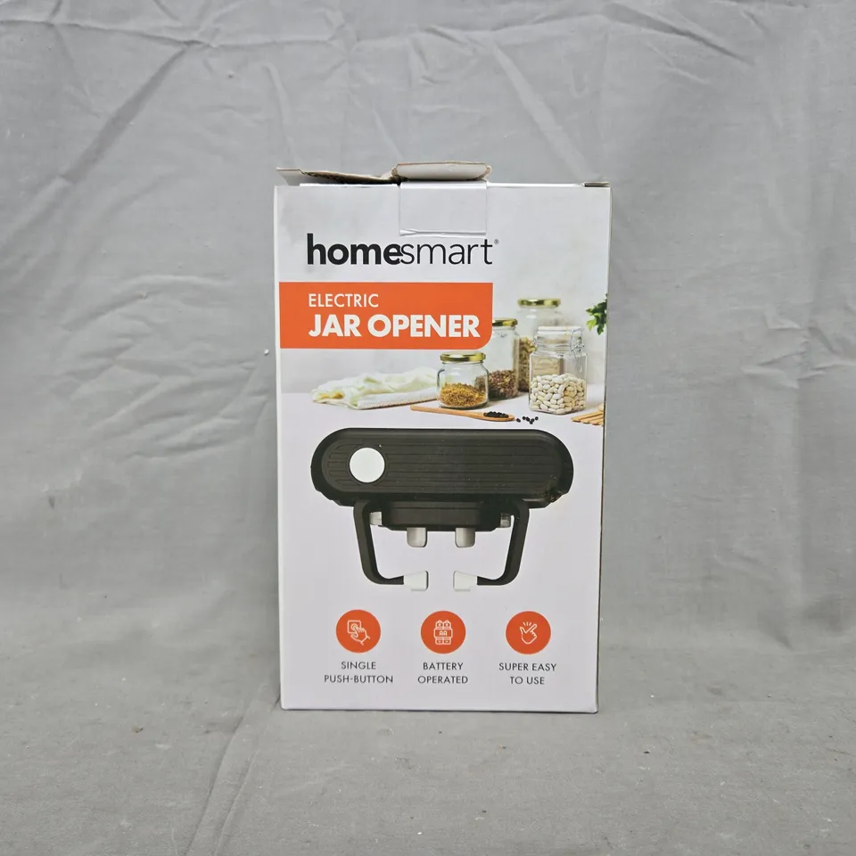 BOX OF APPROXIMATELY 10 ASSORTED HOUSEHOLD ITEMS TO INCLUDE ELECTRIC JAR OPENER, ETC - COLLECTION ONLY